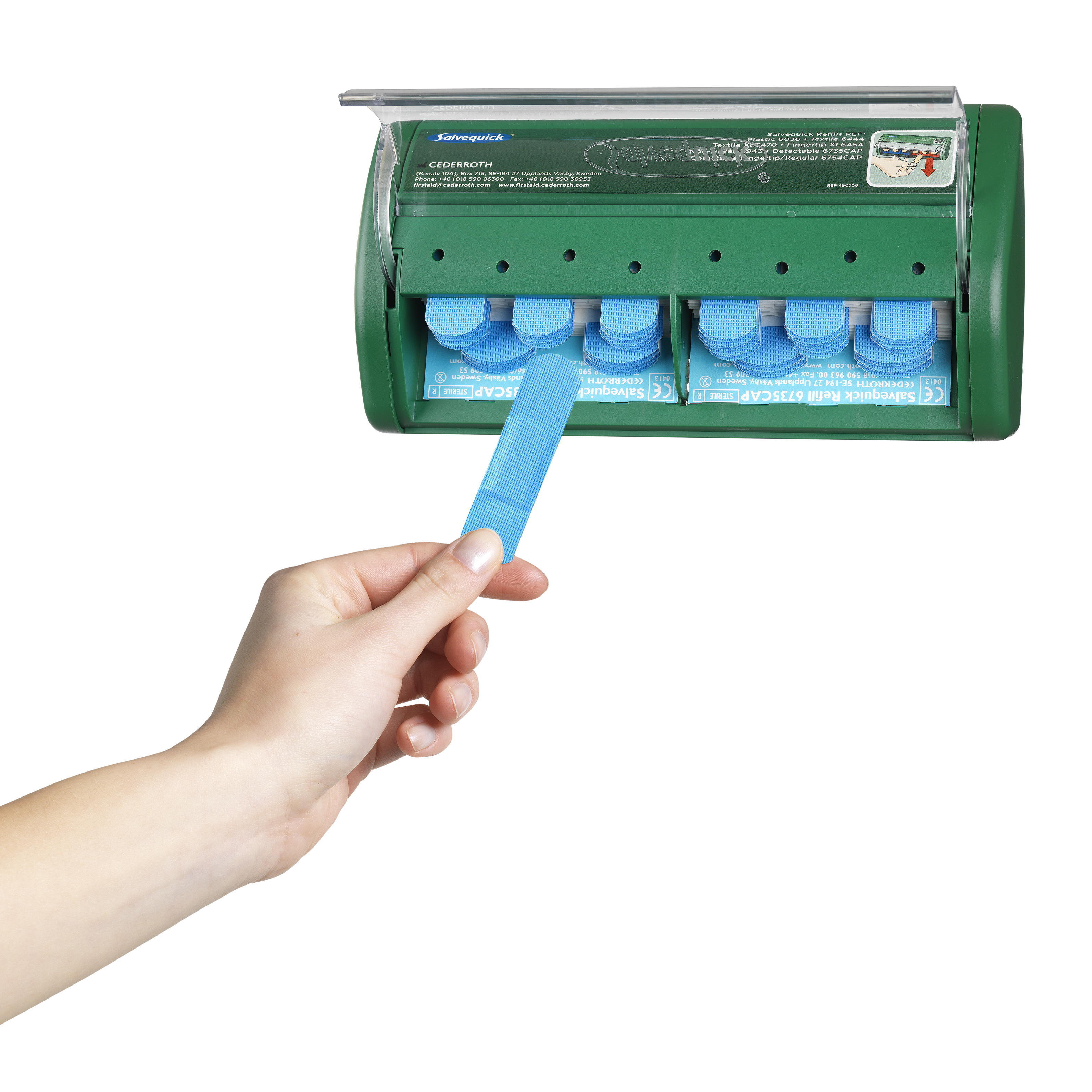 VSI Salvequick Pleisterdispenser / Pleisterautomaat - Detectie pleisters