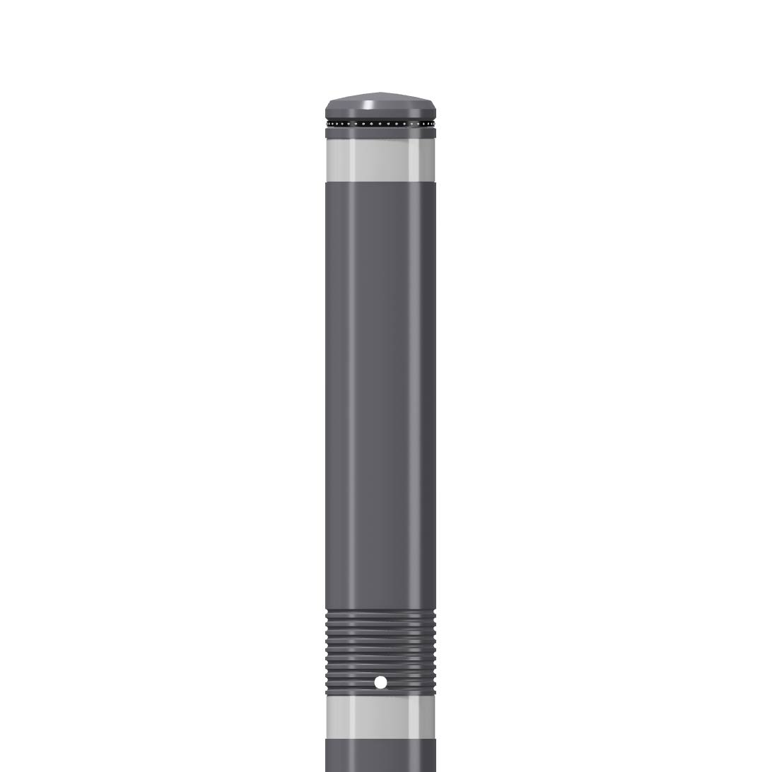 VSI Pole Cone Urban bollard CITY - DK-9 Model Gerecycled rubber