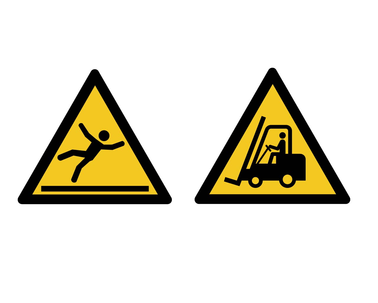 VSI Orgatex LongLife vloerpictogrammen - Waarschuwingstekens