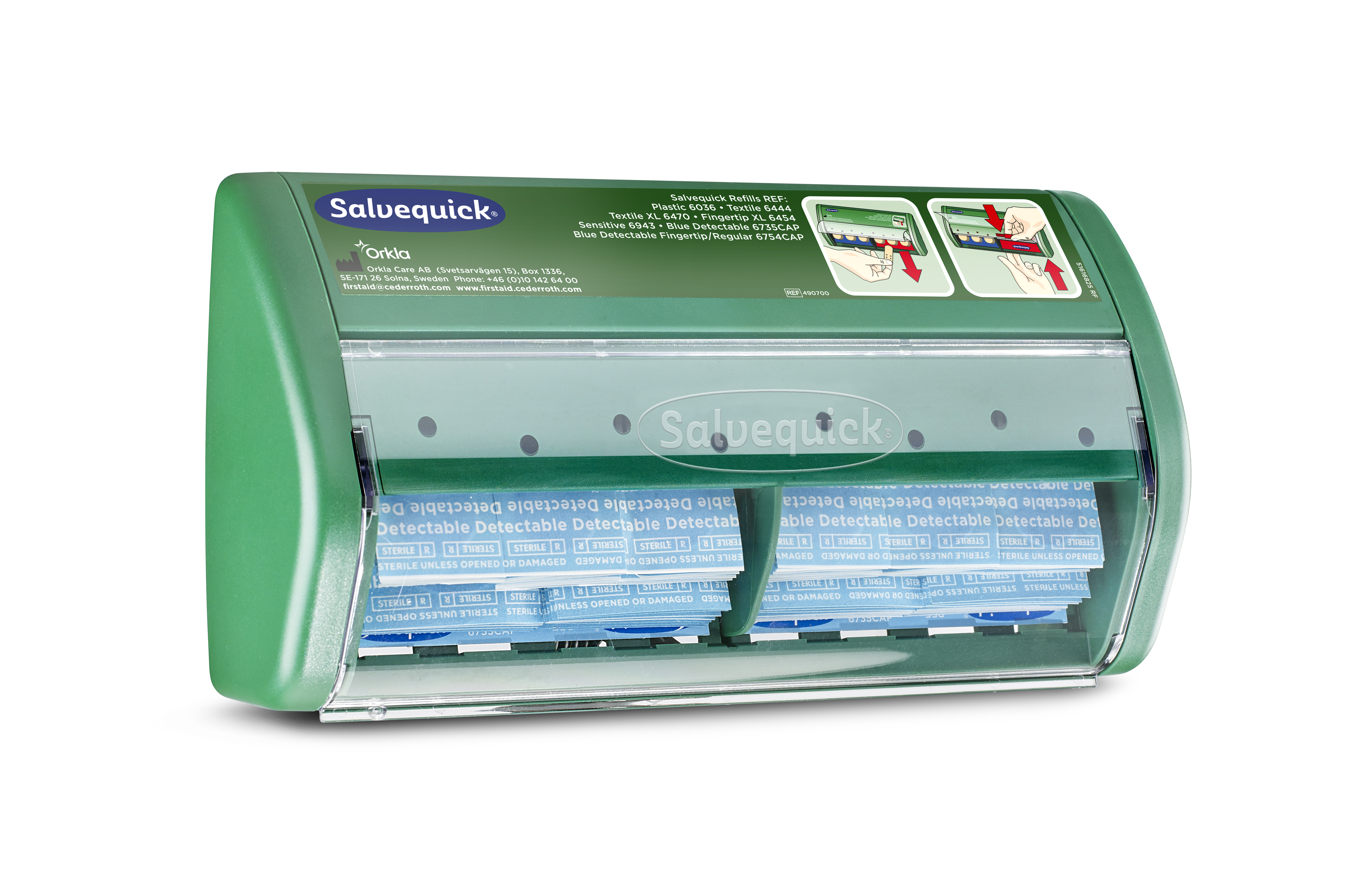 VSI Salvequick Pleisterdispenser / Pleisterautomaat - Detectie pleisters