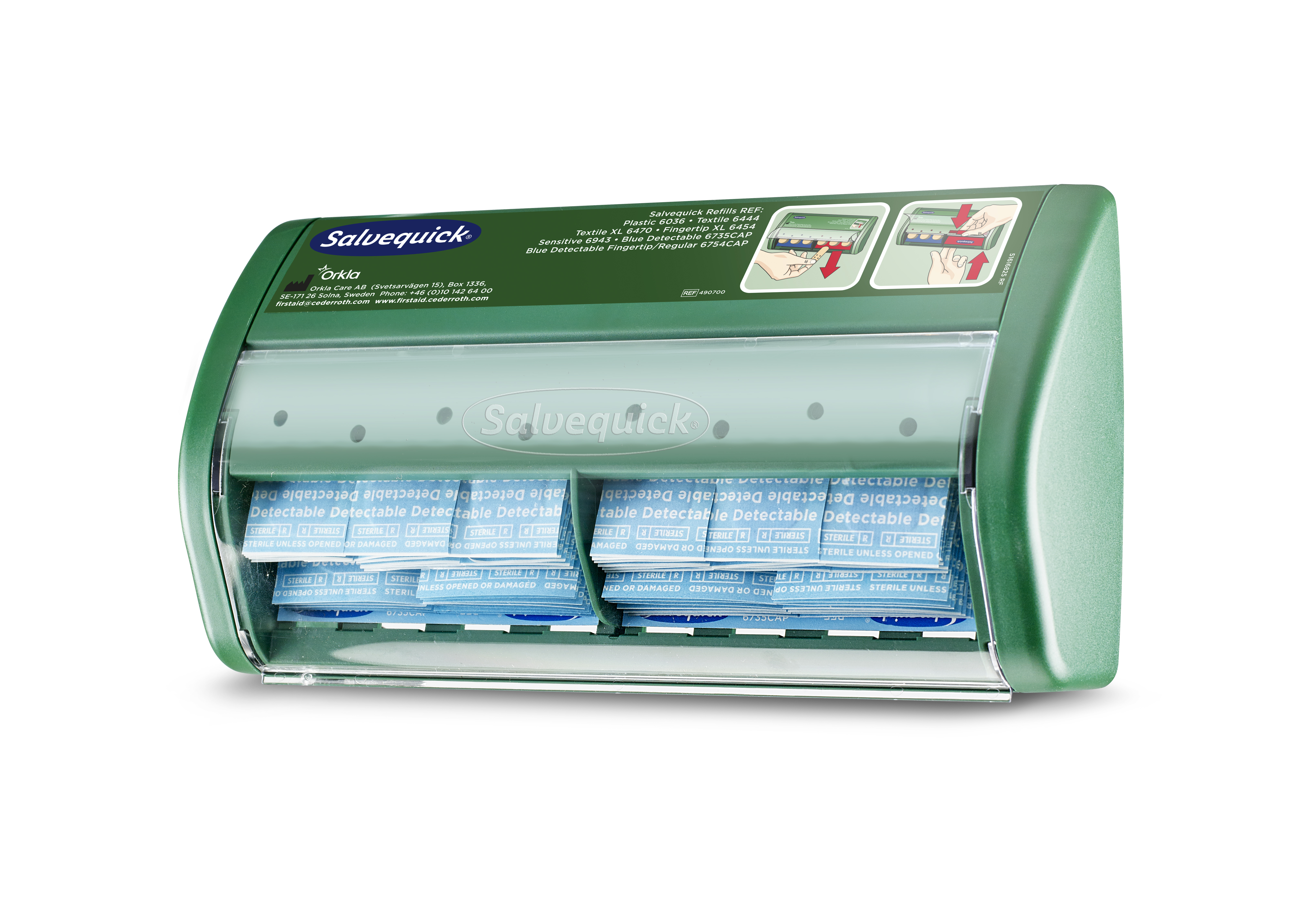 VSI Salvequick Pleisterdispenser / Pleisterautomaat - Detectie pleisters